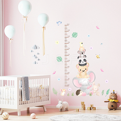 PVC Height Growth Chart Wall Sticker DIY-WH0013-68-1
