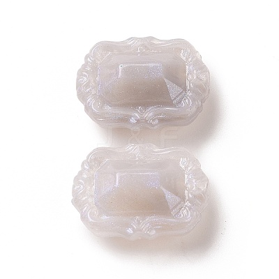 Opaque Acrylic Beads X-OACR-E015-07-1