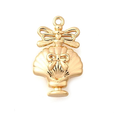 Brass Pendants KK-C096-10G-1