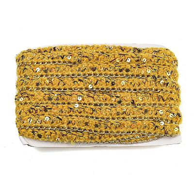 Polyester Crochet Lace Trim OCOR-Q058-35-1