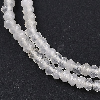 Natural White Jade Beads Strands G-Z069-01A-1