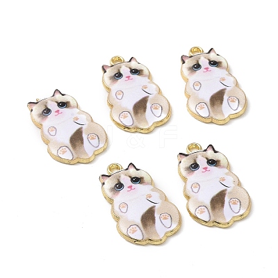 Alloy Enamel Pendants X-FIND-E031-02B-1