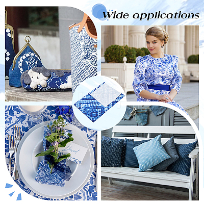 Fibre Tie-Dye Fabric For Sofa DIY-WH0816-524A-1