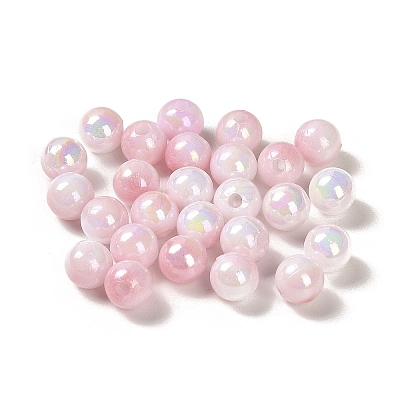 Opaque Acrylic Beads OACR-Z016-01B-11-1