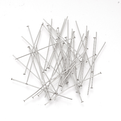 Tarnish Resistant 304 Stainless Steel Flat Head Pins STAS-Q218-01C-1