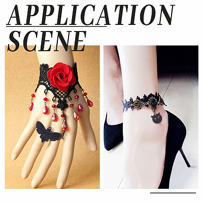 54Pcs 9 Styles Halloween Alloy Pendants FIND-PH0017-57-1