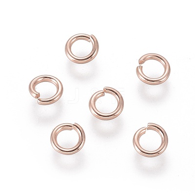 304 Stainless Steel Open Jump Rings STAS-O098-02RG-01-1