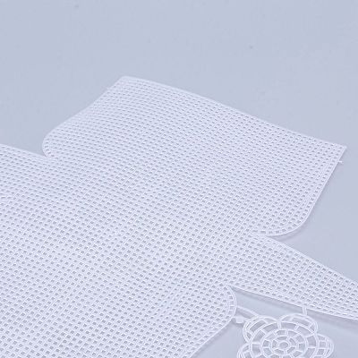 Plastic Mesh Canvas Sheets DIY-M007-04-1