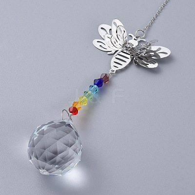 Chandelier Suncatchers Prisms AJEW-G025-F03-1