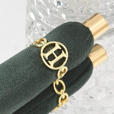 Brass Open Cuff Rings for Women RJEW-K289-01G-H-1