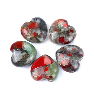 Natural Bloodstone Healing Stones PW-WGA91AE-15-1