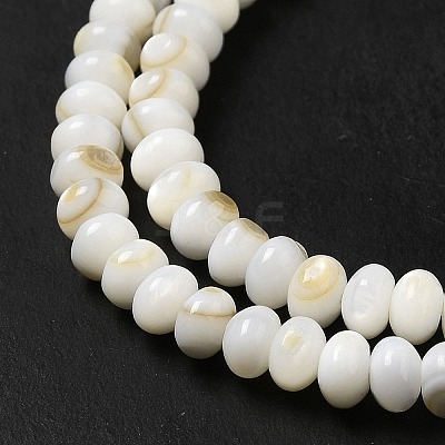 Natural Freshwater Shell Beads Strands BSHE-E026-15A-01-1