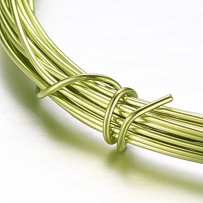 Round Aluminum Craft Wire AW-D009-1mm-10m-07-1
