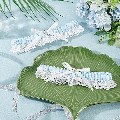 Polycotton Garter Leg Ring AJEW-WH0165-77-1