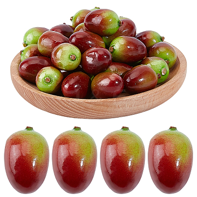 Foam Chinese Olive Display Decoration DJEW-GF0001-90A-1