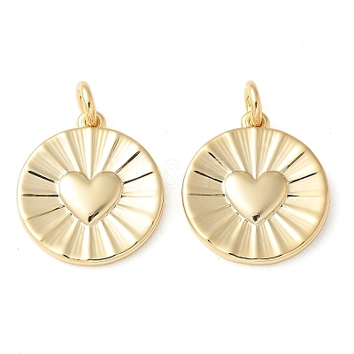 Brass Pendants KK-Q031-36G-1