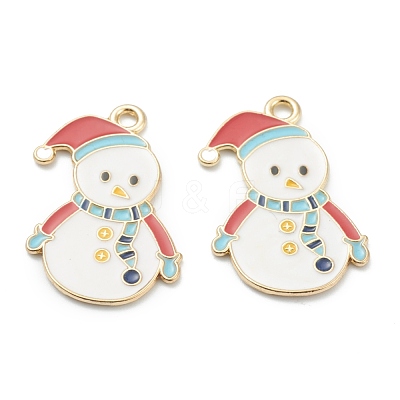 Alloy Enamel Pendants ENAM-J649-35LG-A-1