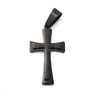 304 Stainless Steel Pendants Ion Plating(IP) STAS-K244-02B-1