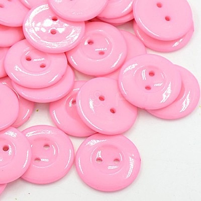 Acrylic Sewing Buttons for Costume Design X-BUTT-E087-C-08-1