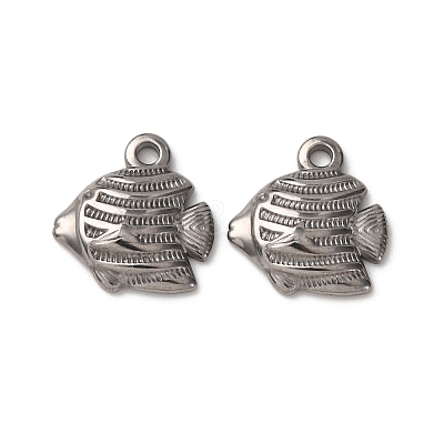 Ocean 304 Stainless Steel Pendants STAS-P406-16A-P-1