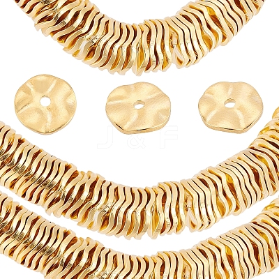 50Pcs Brass Spacer Beads KK-PH0004-13-1