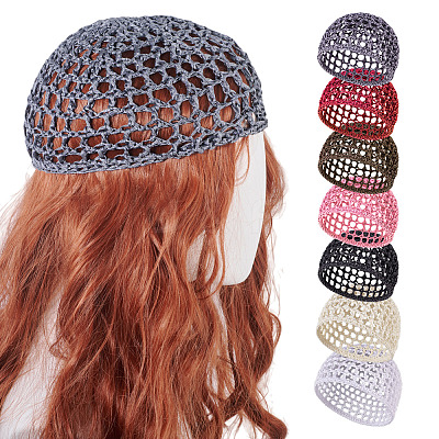 1Pc Cloth African Kufei Hat for Women AJEW-TADJ0001-12A-1