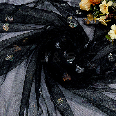 Polyester Gauze Fabric AJEW-WH0314-636D-1