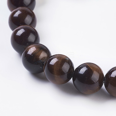 Natural Red Tiger Eye Beads Strands G-C076-8mm-1D-1