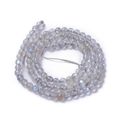 Natural Labradorite Beads Strands G-F627-10-A-1