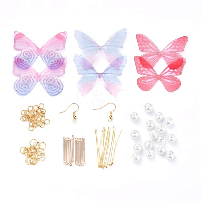 DIY Dangle Earring Making DIY-JP0005-61-1