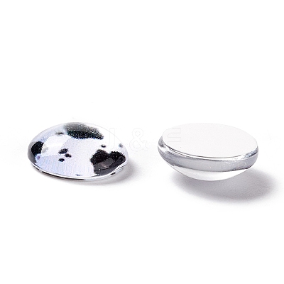 Glass Cabochons X-GLAA-E022-01-1