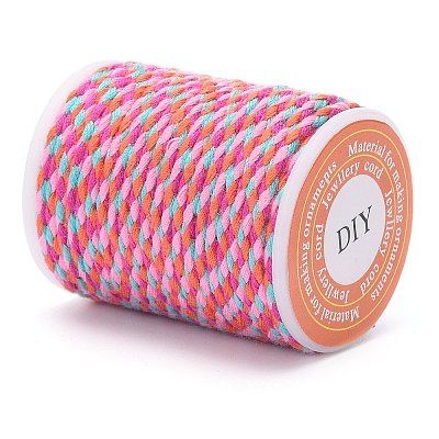 4-Ply Polycotton Cord with Metallic Thread X1-OCOR-Z003-D30-1