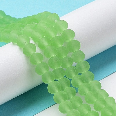 Transparent Glass Beads Strands EGLA-A034-T3mm-MD09-1
