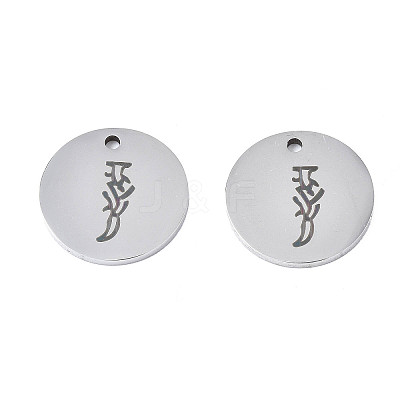 Non-Tarnish 304 Stainless Steel Charms LS-STAS-T059-26P-J-1