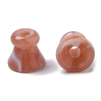Two Tone Acrylic Beads OACR-S042-04I-1