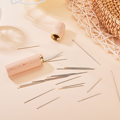 18Pcs 1Set Steel Needles DIY-TADJ0001-19-1