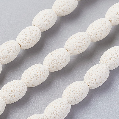 Natural Lava Rock Beads Strands G-F671-03A-01-1