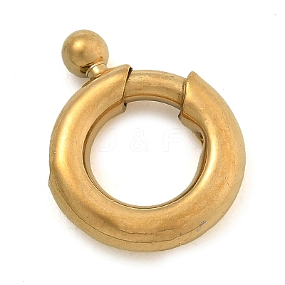 304 Stainless Steel Spring Gate Rings LS-STAS-M084-11B-1