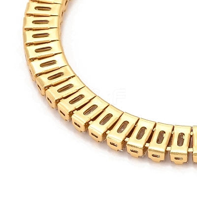 Adjustable Brass Micro Pave Cubic Zirconia Tennis Bracelets BJEW-F416-03G-1