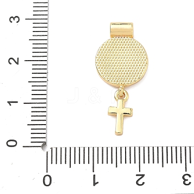 Religion Brass Pendants KK-H539-18G-04-1