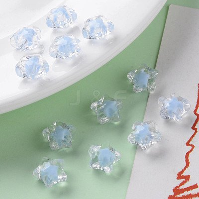 Transparent Acrylic Beads TACR-S152-01A-SS2113-1