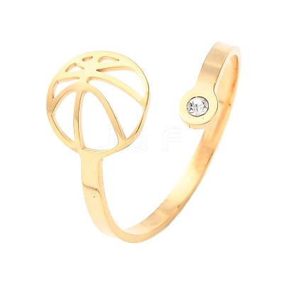 304 Stainless Steel Cuff Open Rings RJEW-D337-01B-G-1