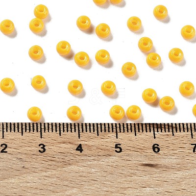 Baking Paint Glass Seed Beads SEED-H002-I-B503-1
