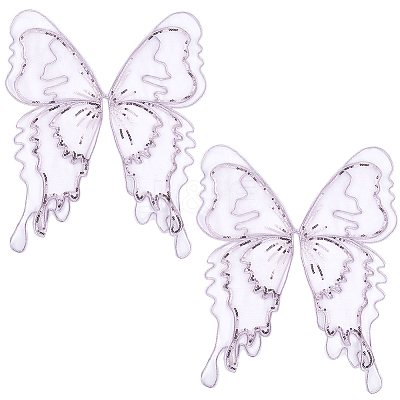 Ppolyester Thread Iron on/Sew On Patches PATC-WH20007-04C-1