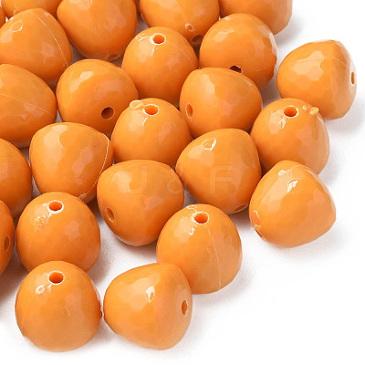 Opaque Acrylic Beads MACR-S373-10A-A07-1