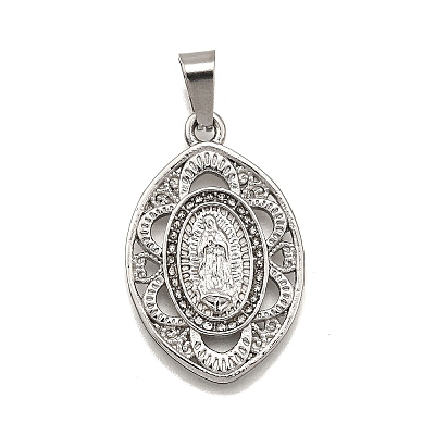 304 Stainless Steel Pendants STAS-B086-09D-P-1