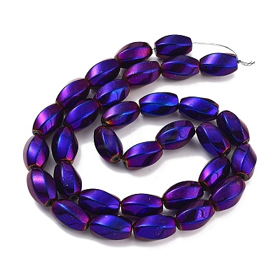 Synthetic Non-magnetic Hematite Beads Strands G-P545-G02-01A-1