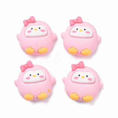 Opaque Resin Cabochons RESI-H142-B02-1