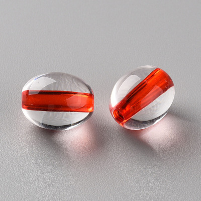Transparent Acrylic Beads TACR-S154-05A-1