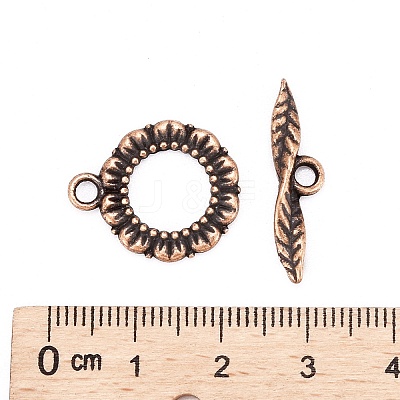 Tibetan Style Toggle Clasps LS-RLF11359Y-NF-1